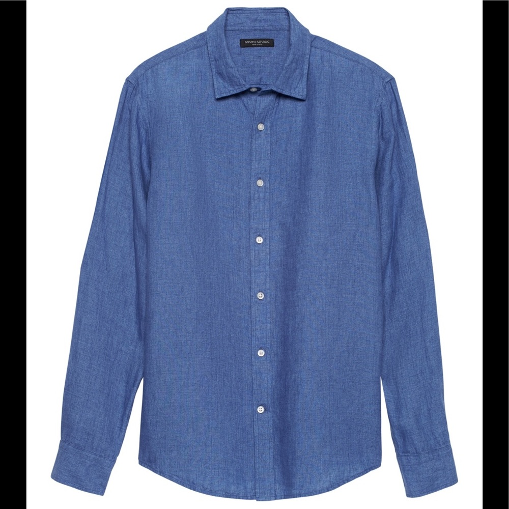 Blue Denim Shirt - Slim Fit